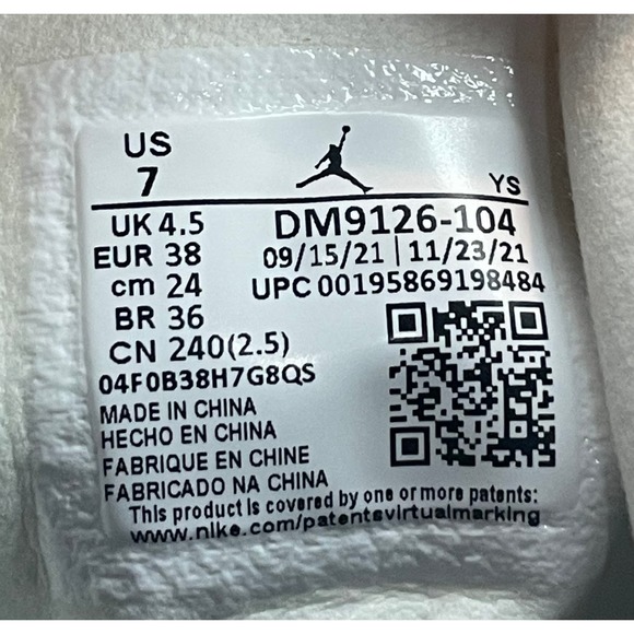 Air Jordan 1 Mid Sandrift/Sail (Women's) Size 7W - Picture 10 of 12